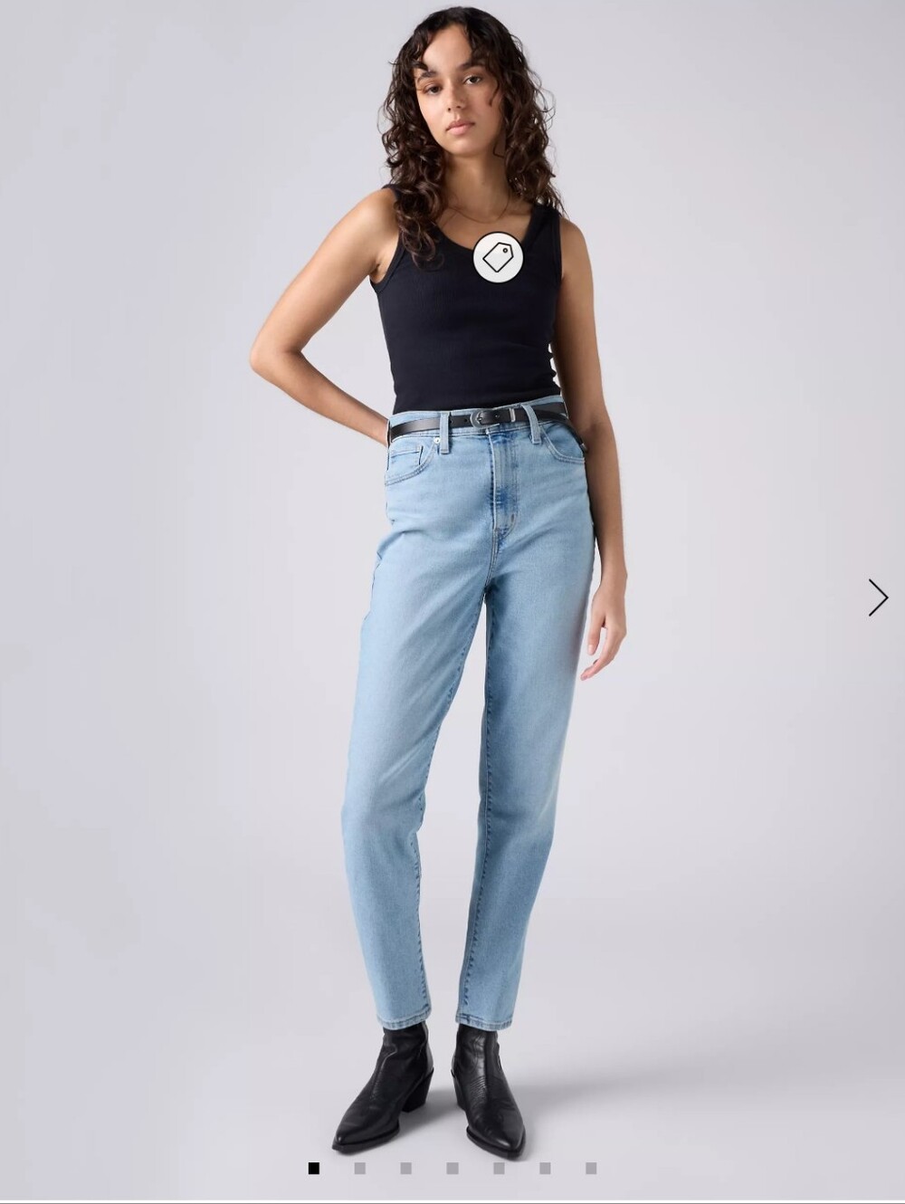 Levi's High Waisted Mom Jeans